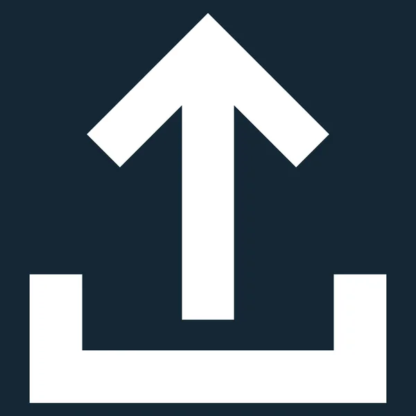 Upload Flat Vector Icon — Stock Vector
