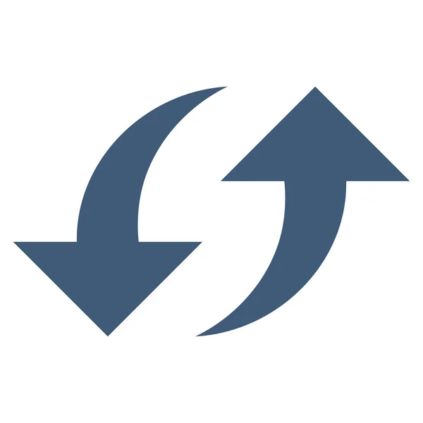 Austausch Pfeile flache Vektor-Symbol — Stockvektor