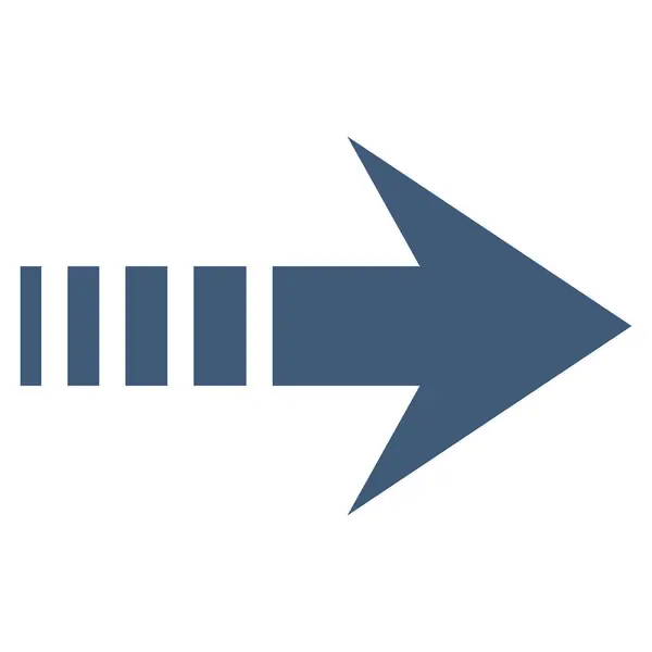 Stuur recht platte Vector Icon — Stockvector