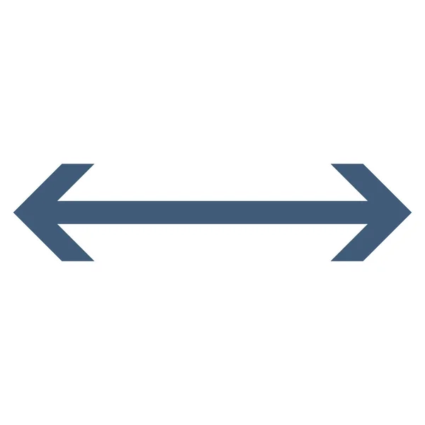 Horizontal Flip Flat Vector Icon — Stock Vector