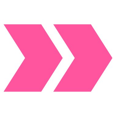 Vardiya doğru düz vektör simgesi