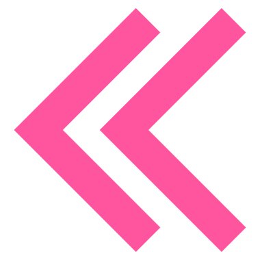 Shift Sol düz vektör simgesi