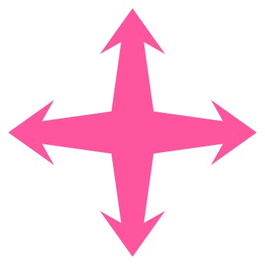 Düz vektör simgesini genişletin