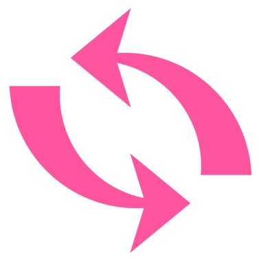 Düz vektör simgesini tazele