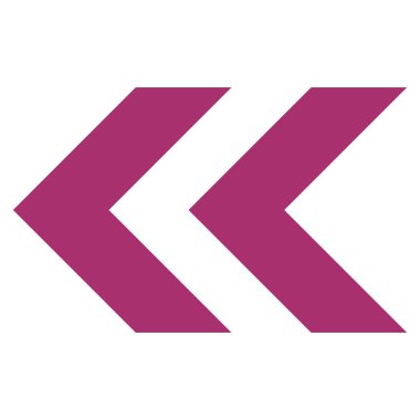 Shift Sol düz vektör simgesi