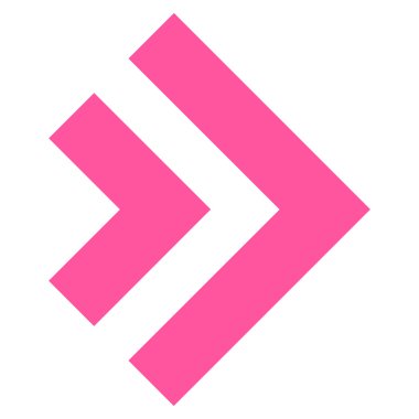 Vardiya doğru düz vektör simgesi