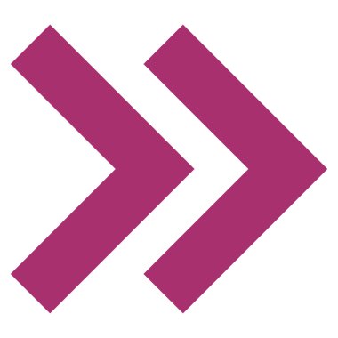 Vardiya doğru düz vektör simgesi