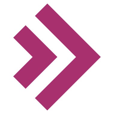 Vardiya doğru düz vektör simgesi