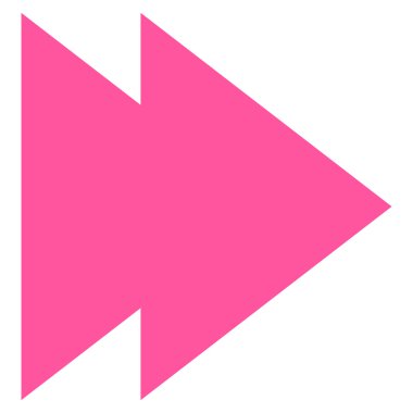 Doğru düz taşımak vektör simgesi