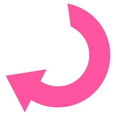 Düz vektör simge döndürmek