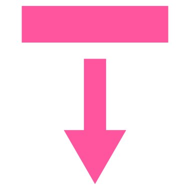 Düz vektör simgesi çekin