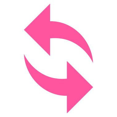 Düz vektör simgesini tazele