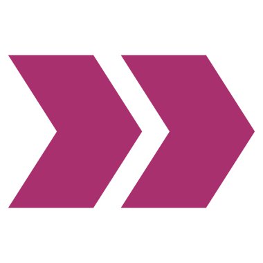 Vardiya doğru düz vektör simgesi