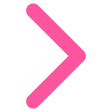 Yön sağ düz vektör simgesi