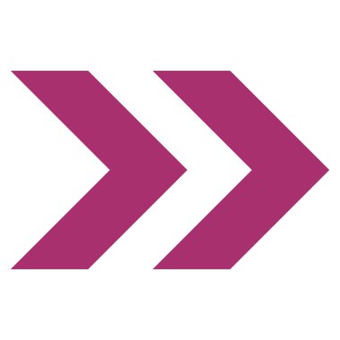 Vardiya doğru düz vektör simgesi