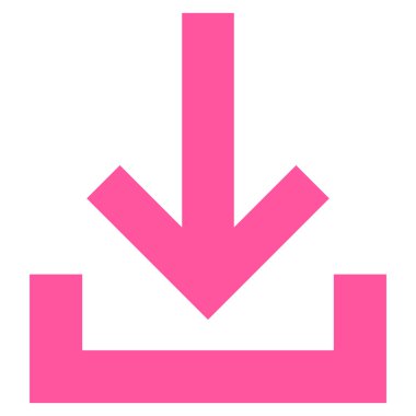 Gelen kutusu düz vektör simgesi