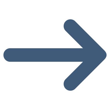 Düz vektör simgesi sağ ok