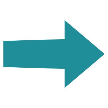 Düz vektör simgesi sağ ok