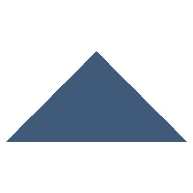 Ok ucu kadar düz vektör simgesi