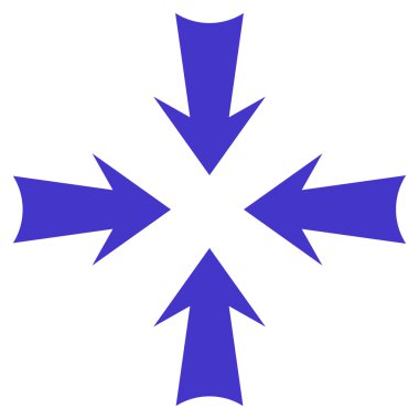 Oklar düz vektör simge azaltmak