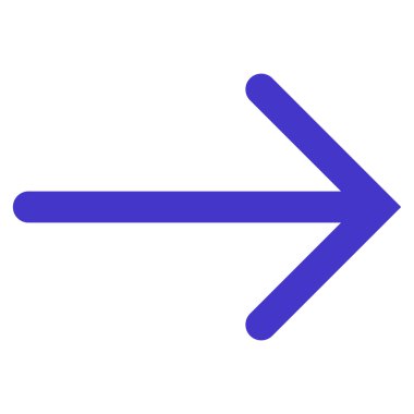 Düz vektör simgesi sağ ok