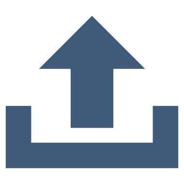 Düz vektör simge yüklemek