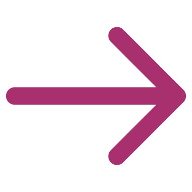 Düz vektör simgesi sağ ok