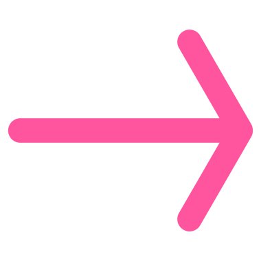 Düz vektör simgesi sağ ok