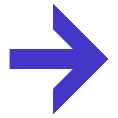 Düz vektör simgesi sağ ok