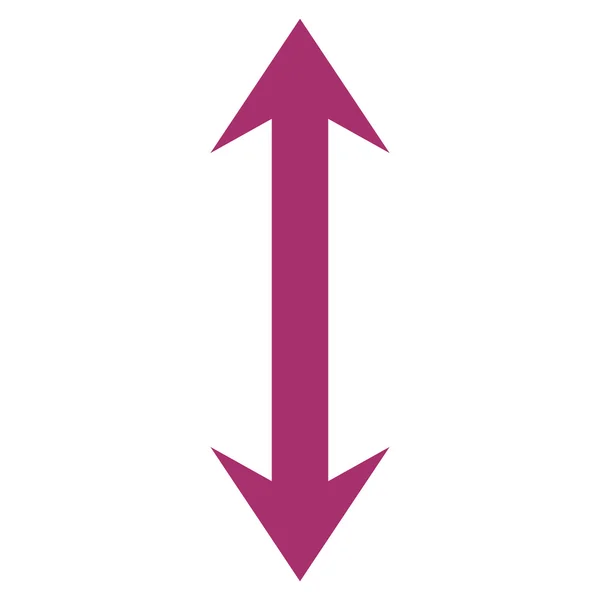 Vertikales Flip-Flat-Vektor-Symbol — Stockvektor