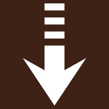 Düz vektör piktogram gönder