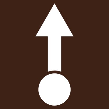 Düz vektör piktogram çekin