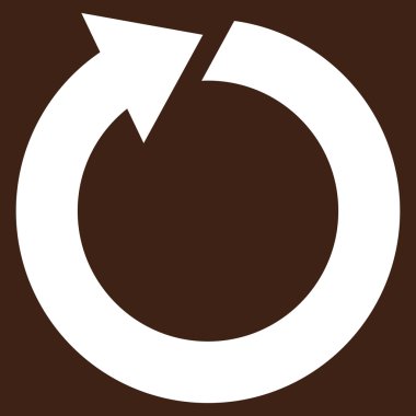 Düz vektör Sembol döndürme