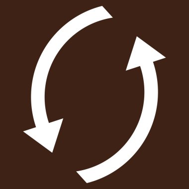 Düz vektör piktogram Yenile