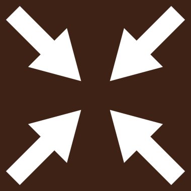 Oklar düz vektör piktogram sıkıştırmak