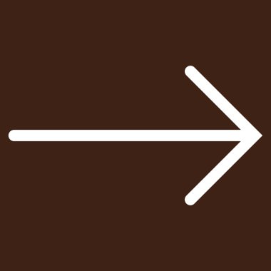 Düz vektör piktogram sağ ok