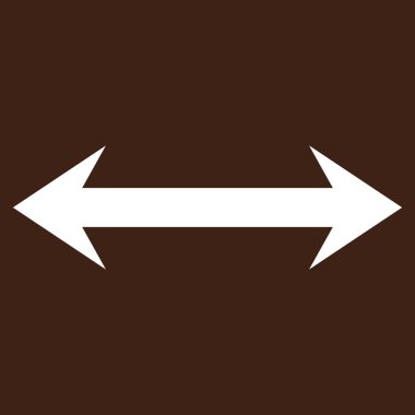 Yatay Çevir düz vektör piktogram