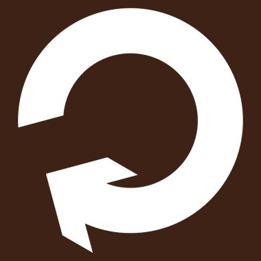 Düz vektör Sembol döndürme