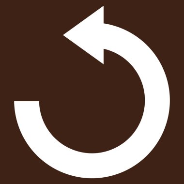 Sol düz vektör Sembol döndürme