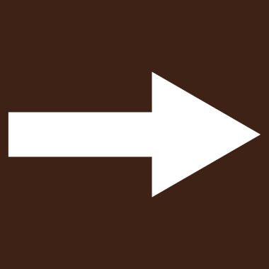 Düz vektör piktogram sağ ok