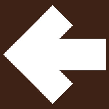 Ok sol düz vektör piktogram