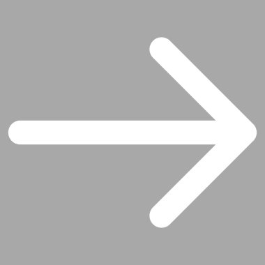 Düz vektör piktogram sağ ok