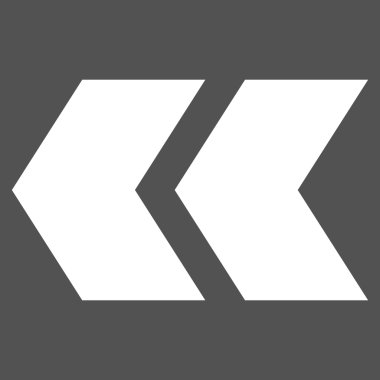 Shift Sol Düz Vektör Piktogram