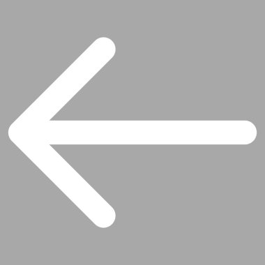 Ok sol düz vektör piktogram