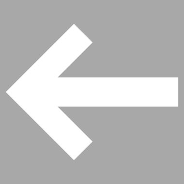 Ok sol düz vektör piktogram