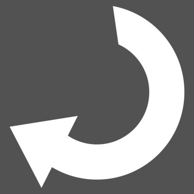 Düz vektör Sembol döndürme