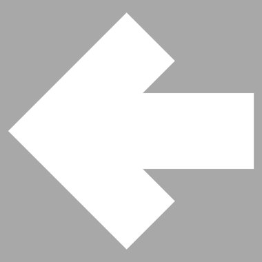 Ok sol düz vektör piktogram