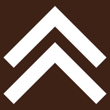 Shift Up Düz Vektör Piktogram