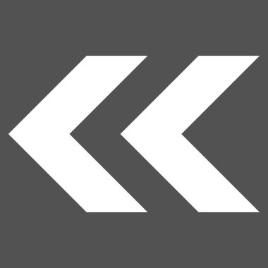 Shift Sol Düz Vektör Piktogram