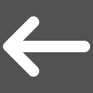 Ok sol düz vektör piktogram